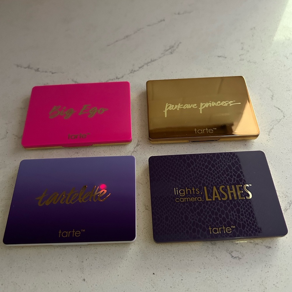 Tarte Cosmetic Collection - Bold Pink, Luxe Gold, Deep Purple